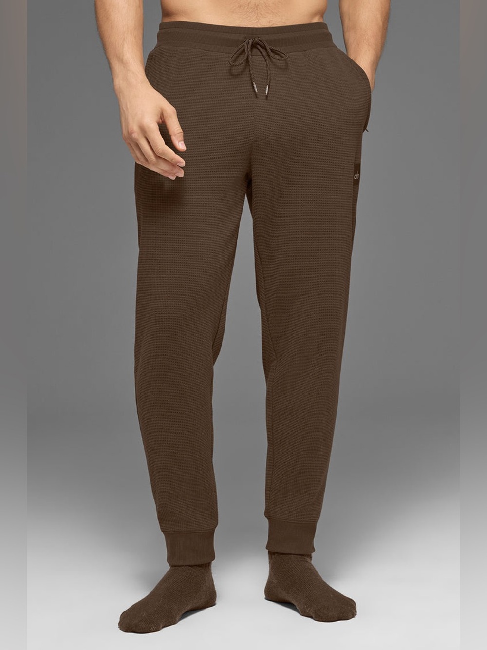ALO Waffle Lounge Jogger • Expresso